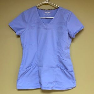 ❤️Heartsoul❤️  blue scrub top